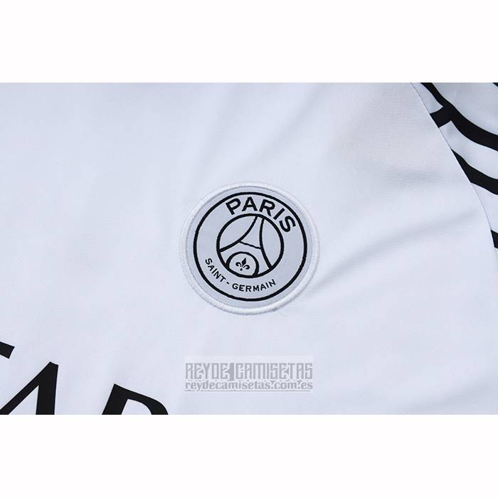 Chandal del Paris Saint-Germain Jordan Manga Corta 2025-2026 Blanco - Pantalon Corto